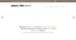 Desktop Screenshot of mercatorgeo.com